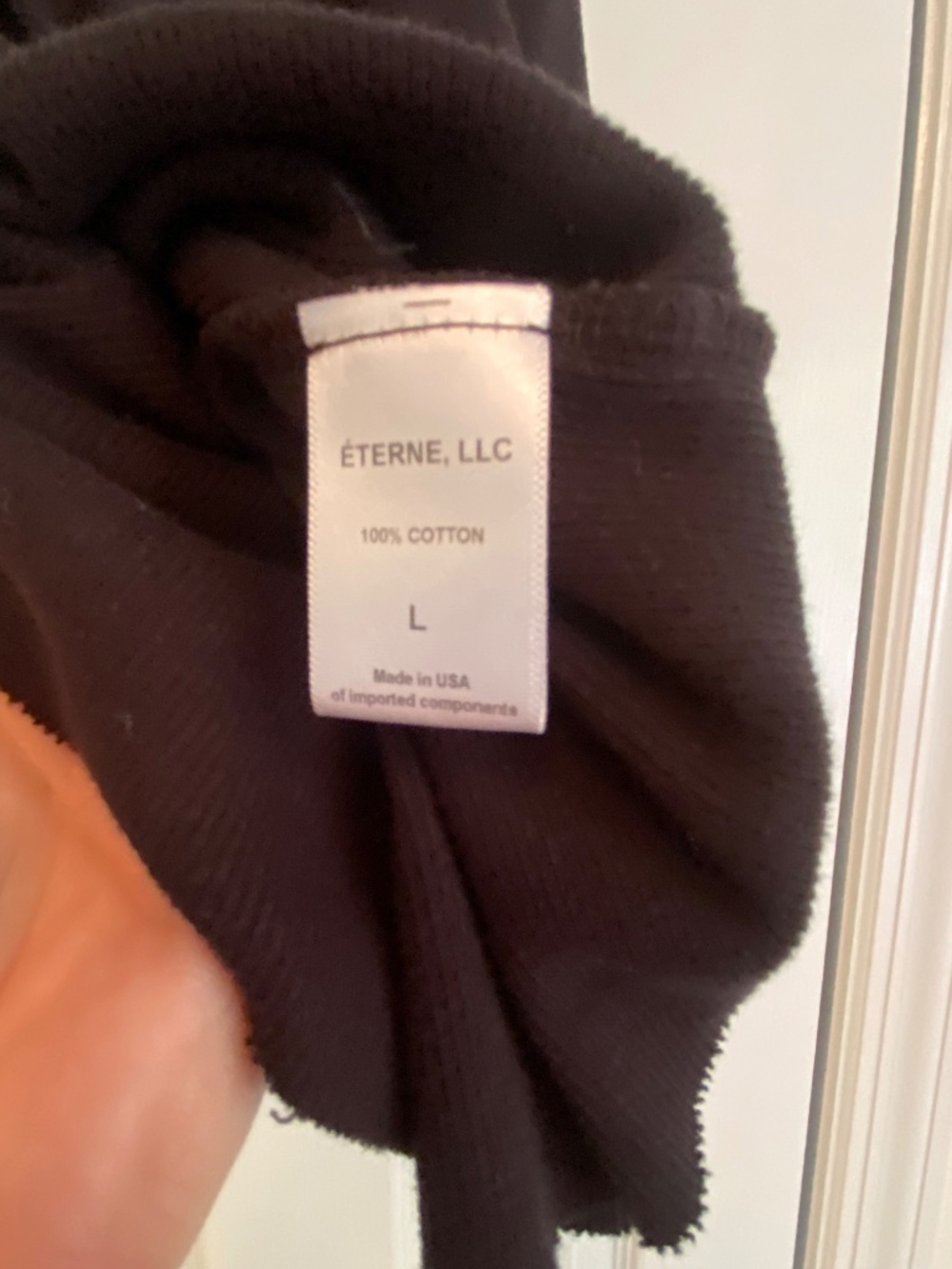 Eterne - Rib Racerback Tank Black - Picture 4 of 4